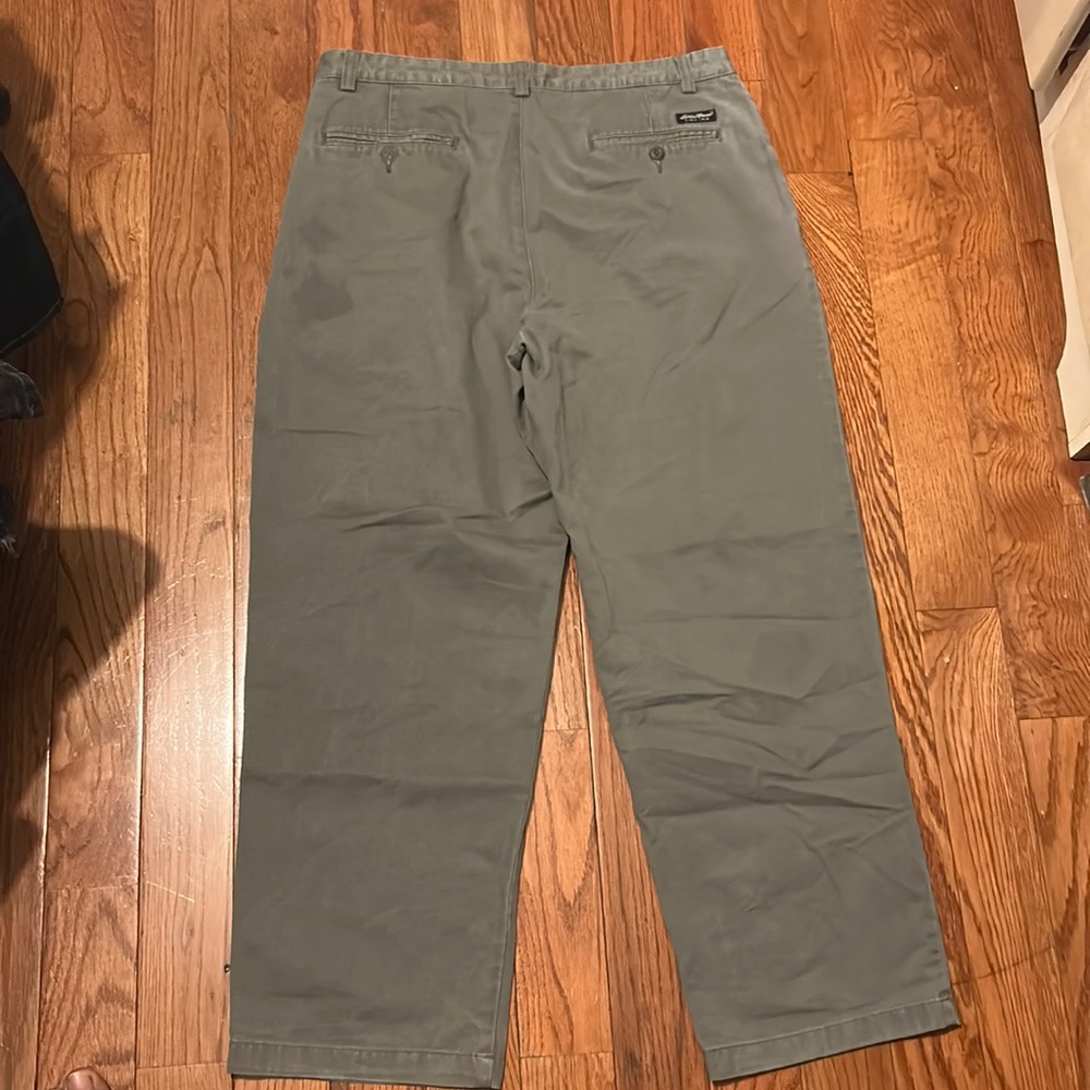 Men’s Green Eddie Bauer Slacks 38/30